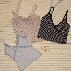Set of Three Camisole Tops